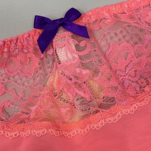 Agent Provocateur Pammie Pink Brief AP4 Large NWT - Picture 15 of 16